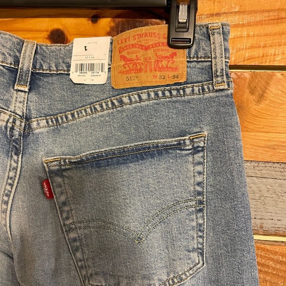 NWT Levi's Men's 512 Slim Taper Fit Jeans - Picture 6 of 8